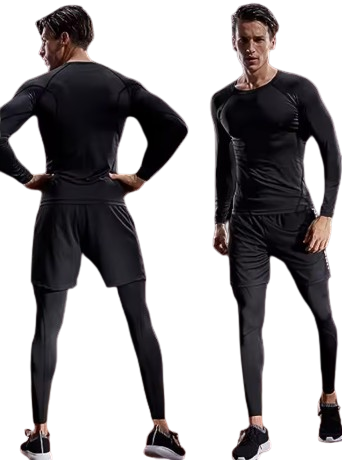 DOMINATE PERFORMANCE: Men's Premium Compression Base Layer