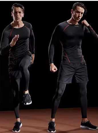 DOMINATE PERFORMANCE: Men's Premium Compression Base Layer