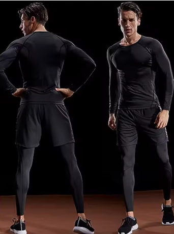 DOMINATE PERFORMANCE: Men's Premium Compression Base Layer