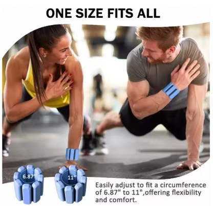 WEIGHTLESS BALANCE: Adjustable Wrist & Ankle Fitness Weights