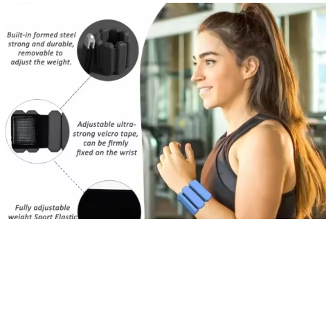 WEIGHTLESS BALANCE: Adjustable Wrist & Ankle Fitness Weights