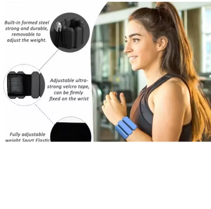 WEIGHTLESS BALANCE: Adjustable Wrist & Ankle Fitness Weights