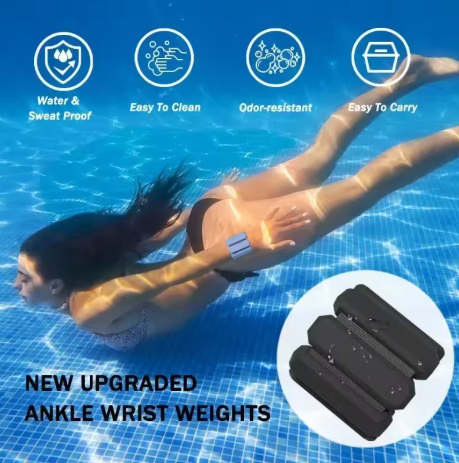 WEIGHTLESS BALANCE: Adjustable Wrist & Ankle Fitness Weights